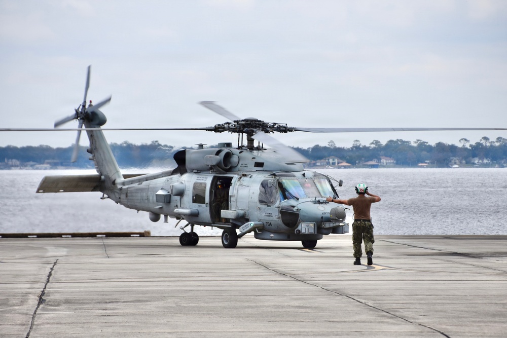 HSM-70 SPARTANS Combat Element 3 returned home to Naval Air Station Jacksonville