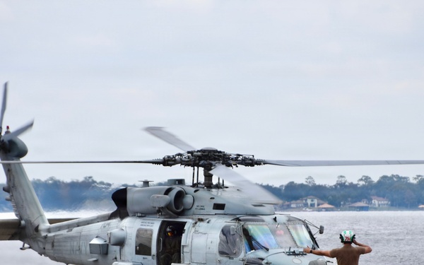 HSM-70 SPARTANS Combat Element 3 returned home to Naval Air Station Jacksonville