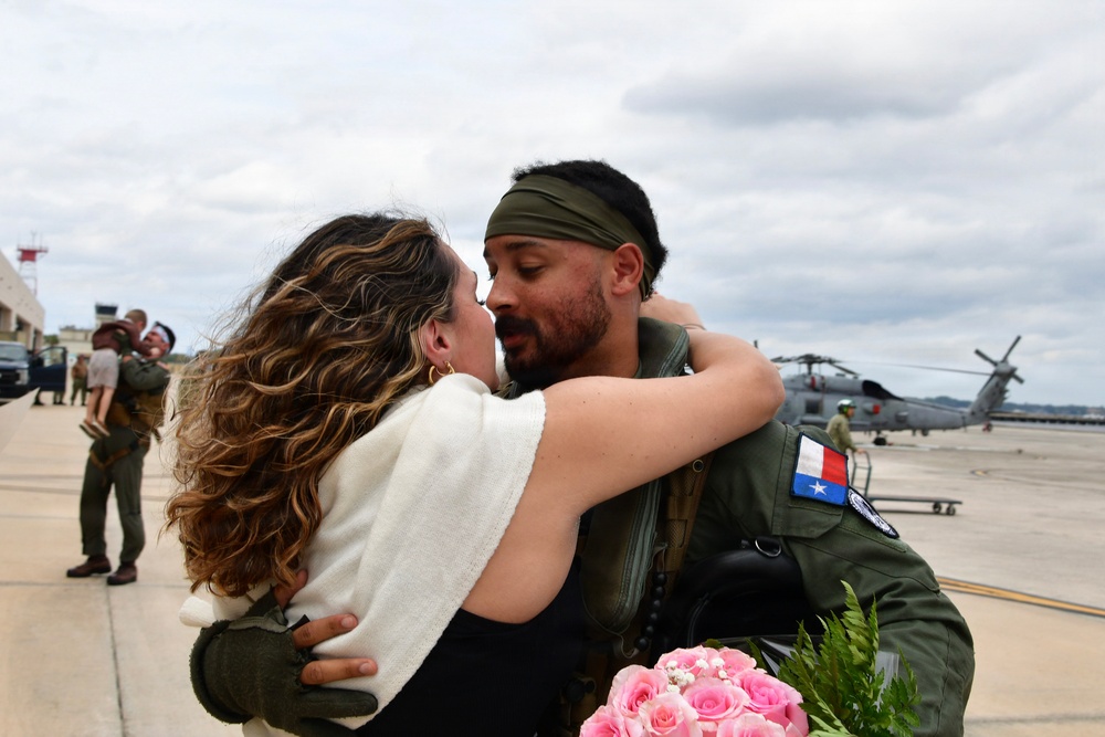 HSM-70 SPARTANS Combat Element 3 returned home to Naval Air Station Jacksonville