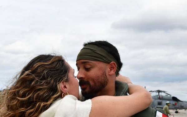 HSM-70 SPARTANS Combat Element 3 returned home to Naval Air Station Jacksonville