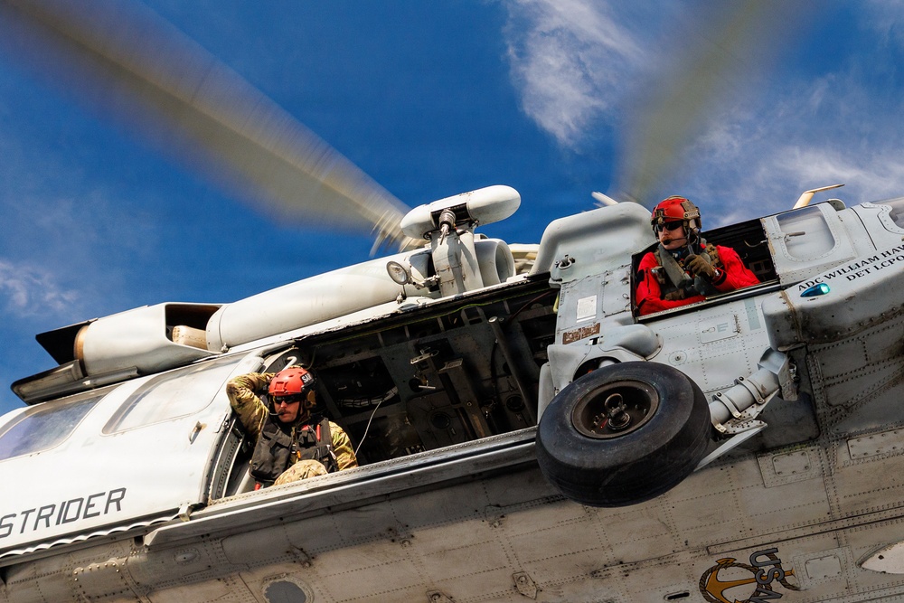 HSC-28 Vertical Replenishment Training