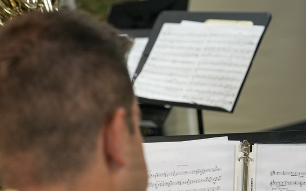 U.S. Army Field Band visits CDCs for Month of the Military Child