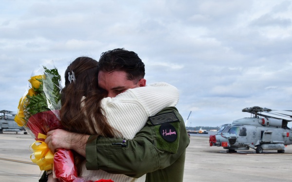 HSM-70 SPARTANS Combat Element 3 returned home to Naval Air Station Jacksonville