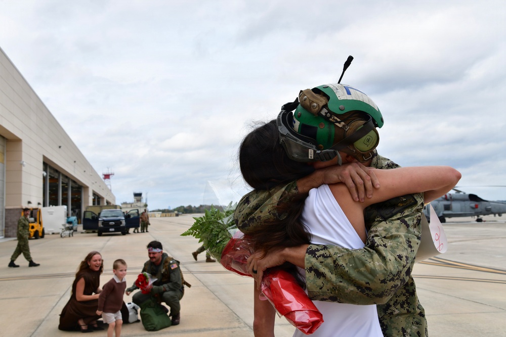 HSM-70 SPARTANS Combat Element 3 returned home to Naval Air Station Jacksonville