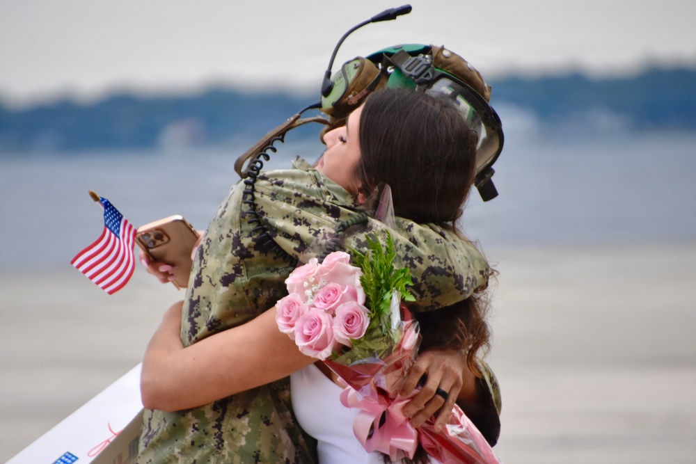 HSM-70 SPARTANS Combat Element 3 returned home to Naval Air Station Jacksonville
