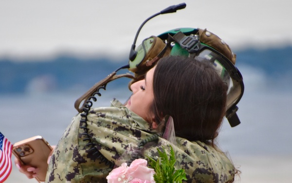 HSM-70 SPARTANS Combat Element 3 returned home to Naval Air Station Jacksonville