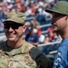 Armed Forces Day first pitch