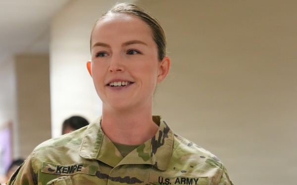 U.S. Army Field Band visits CDCs for Month of the Military Child
