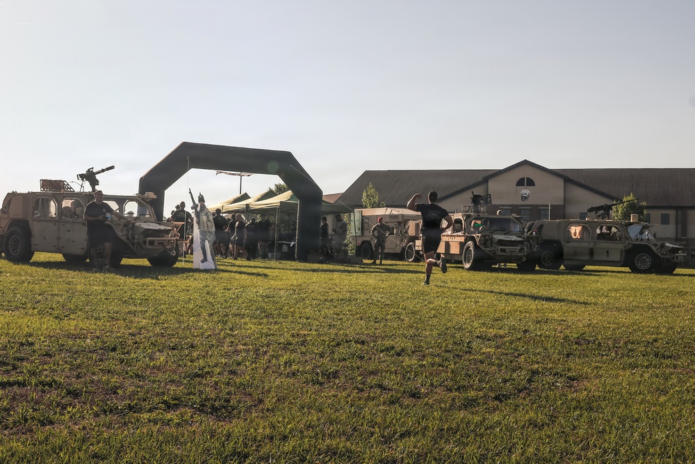 3rd Special Forces Group (Airborne) Soldiers honor Staff Sgt. Robert J. Miller during annual memorial 5K