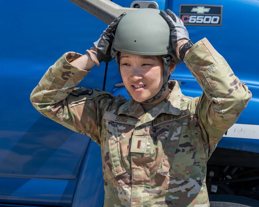 105th Force Support Squadron support deployment simulation