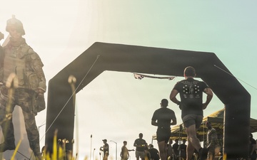 3rd Special Forces Group (Airborne) Soldiers honor Staff Sgt. Robert J. Miller during annual memorial 5K