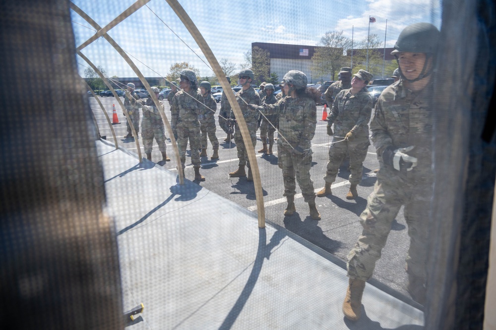 105th Force Support Squadron support deployment simulation