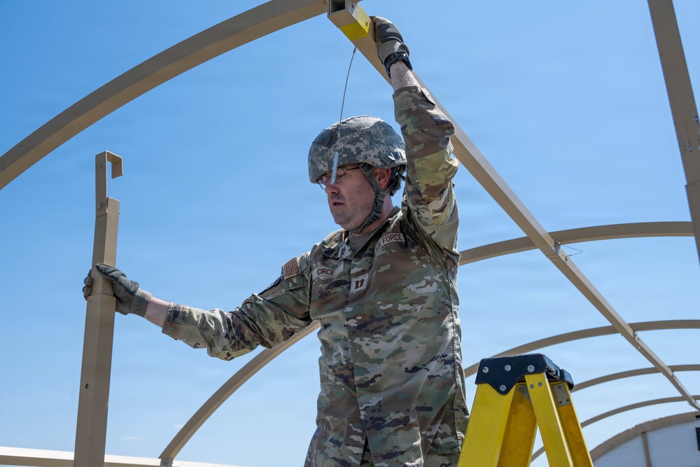 105th Force Support Squadron support deployment simulation