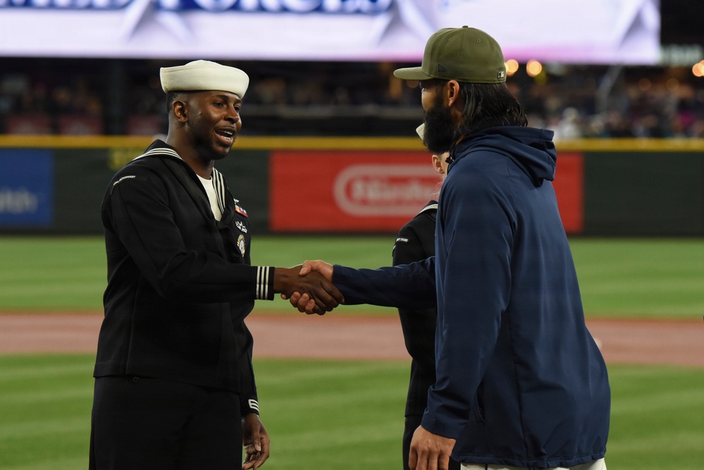 2026 Seattle Mariners Host Salute to Armed Services
