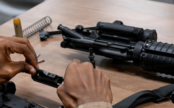 169th Security Forces Squadron weapons qualification