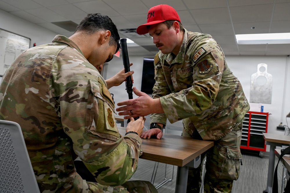 169th Security Forces Squadron weapons qualification