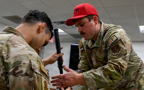 169th Security Forces Squadron weapons qualification