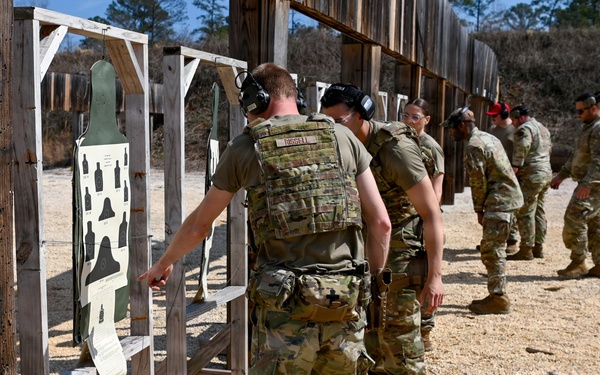 169th Security Forces Squadron weapons qualification