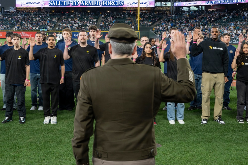 2026 Seattle Mariners Host Salute to Armed Services