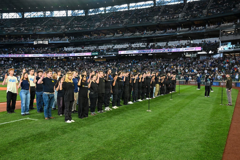 2026 Seattle Mariners Host Salute to Armed Services