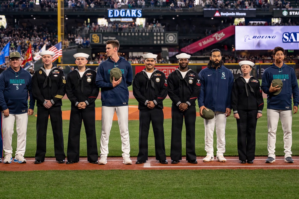 2026 Seattle Mariners Host Salute to Armed Services