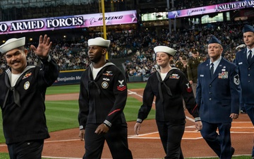 2026 Seattle Mariners Host Salute to Armed Services