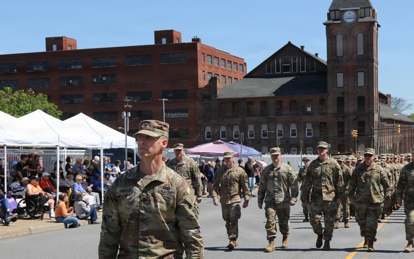 Soldiers support Scranton Armed Forces Day Parade