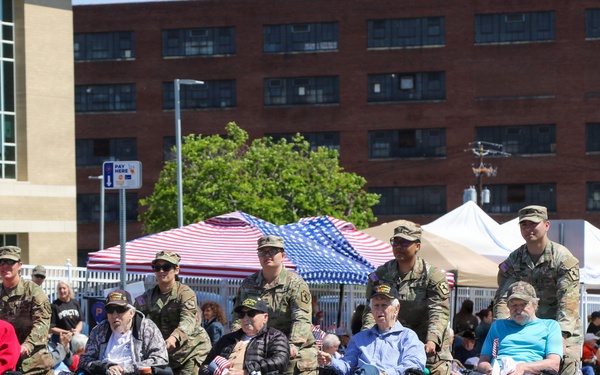 Soldiers support Scranton Armed Forces Day Parade