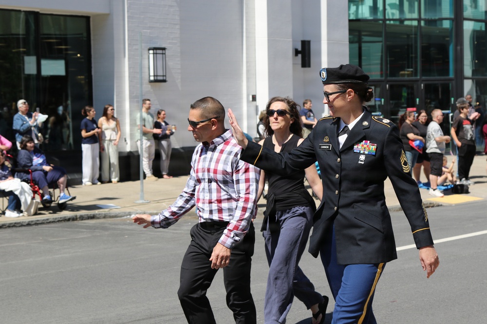 Soldiers support Scranton Armed Forces Day Parade