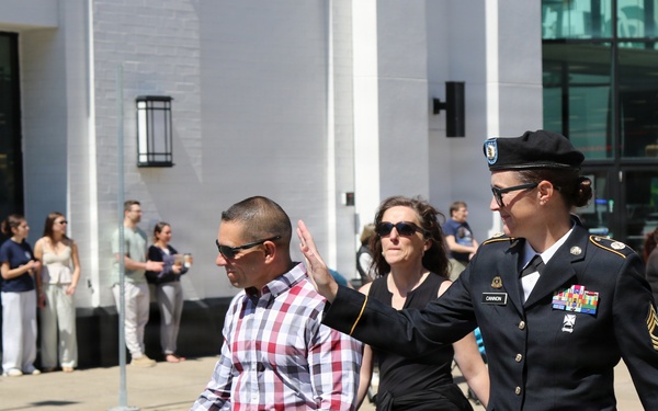 Soldiers support Scranton Armed Forces Day Parade