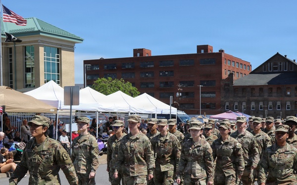 Soldiers support Scranton Armed Forces Day Parade