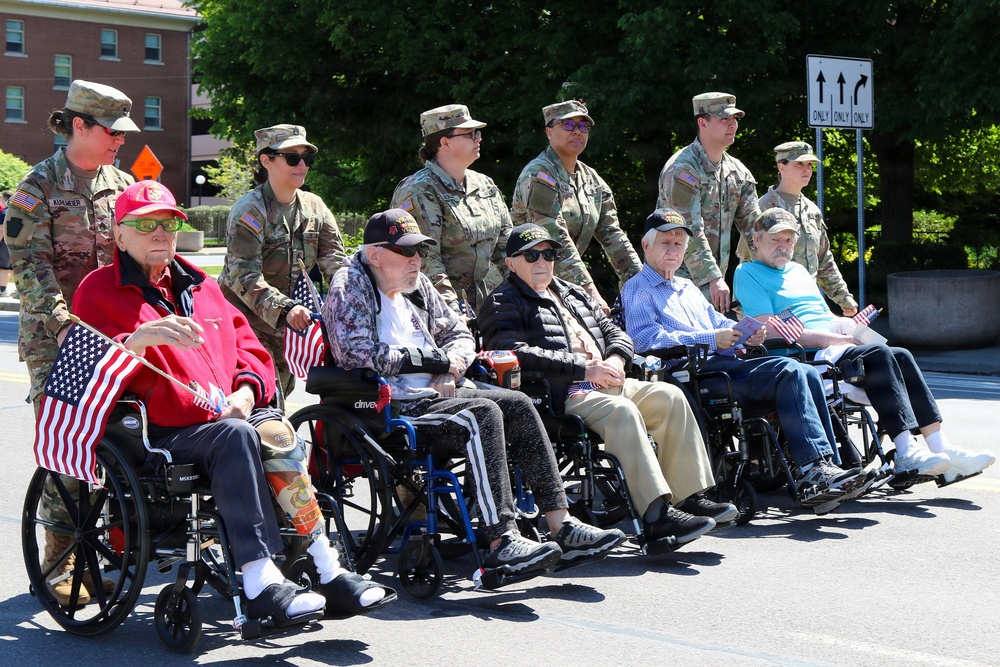 Soldiers support Scranton Armed Forces Day Parade