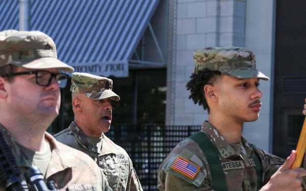 Soldiers support Scranton Armed Forces Day Parade