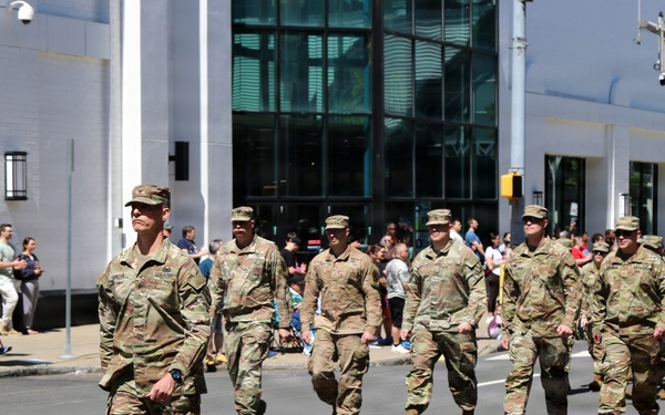 Soldiers support Scranton Armed Forces Day Parade