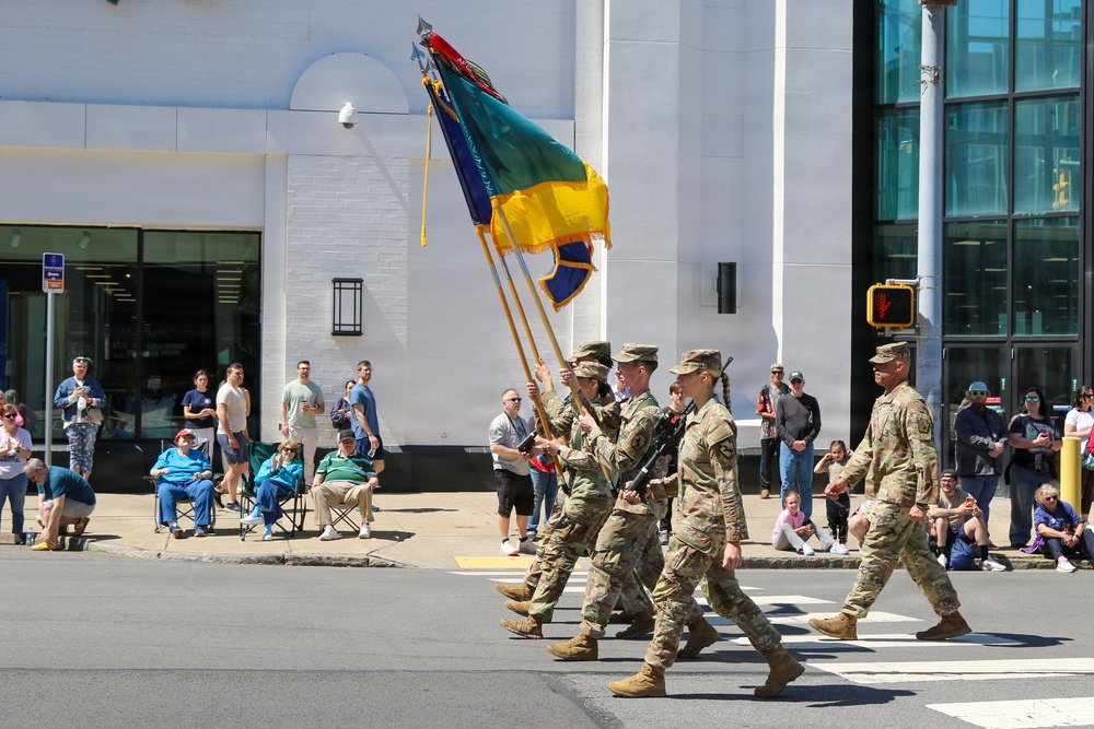 Soldiers support Scranton Armed Forces Day Parade