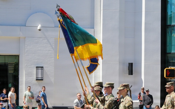 Soldiers support Scranton Armed Forces Day Parade