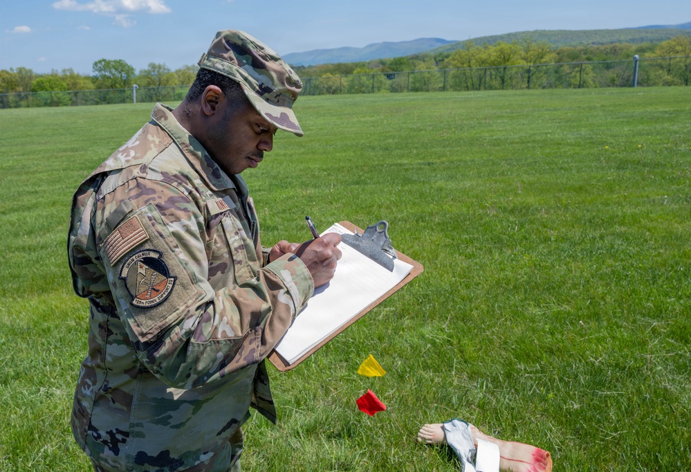 105th FSS search and rescue exercise