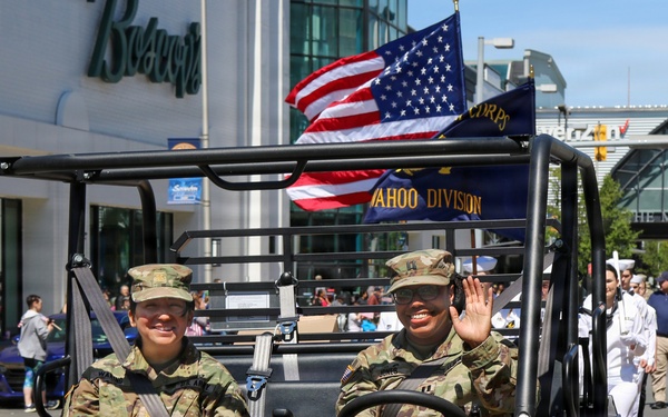 Soldiers support Scranton Armed Forces Day Parade