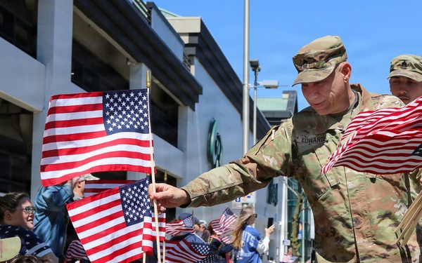 Soldiers support Scranton Armed Forces Day Parade