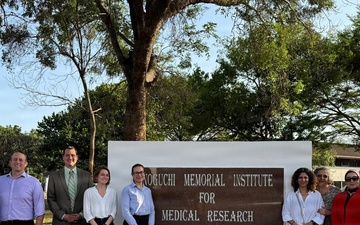 NAMRU EURAFCENT Aligns Research Priorities with GEIS During Ghana Engagement