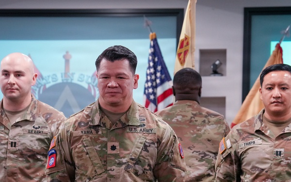 Headquarters and Headquarters Company Change of Command