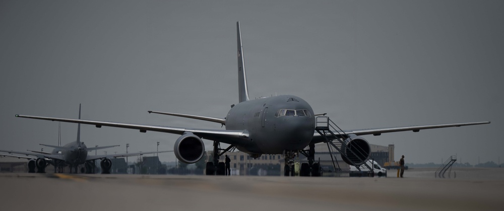 McConnell Completes Flightline Shuffle Ahead of Severe Weather