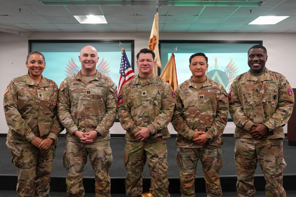 Headquarters and Headquarters Company Change of Command