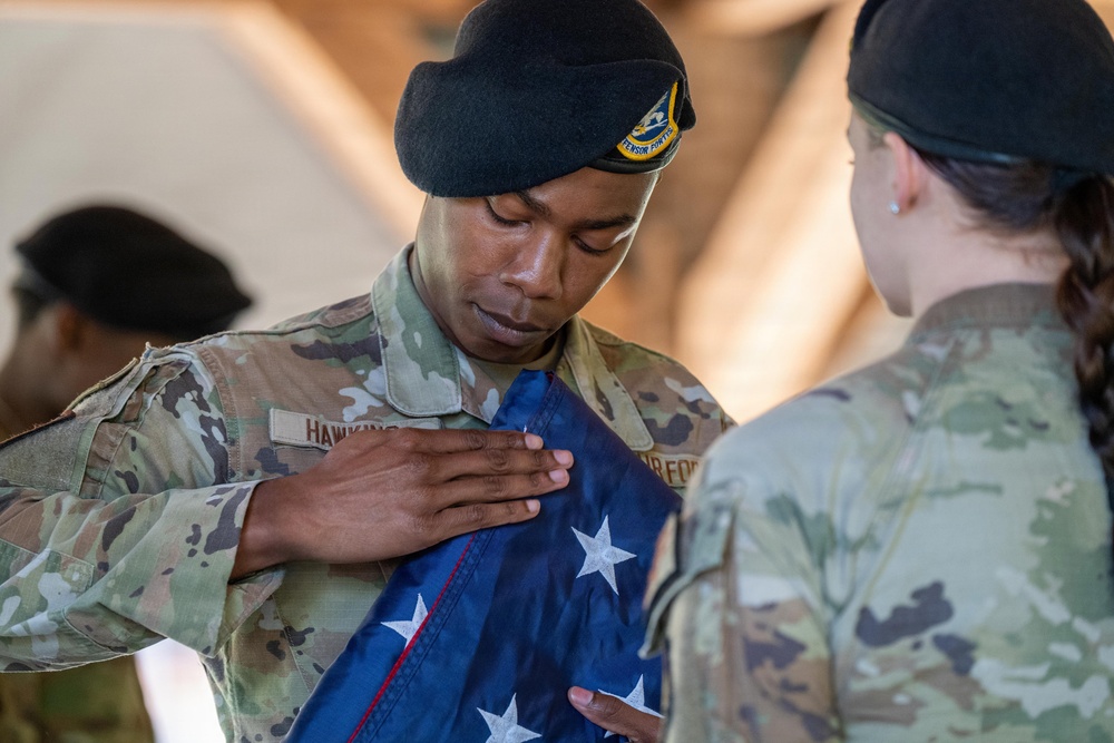 RAF Croughton hosts Police Week closing ceremony