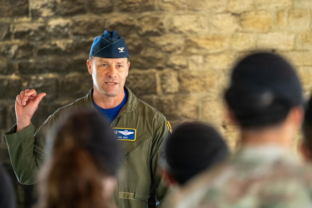 RAF Croughton hosts Police Week closing ceremony
