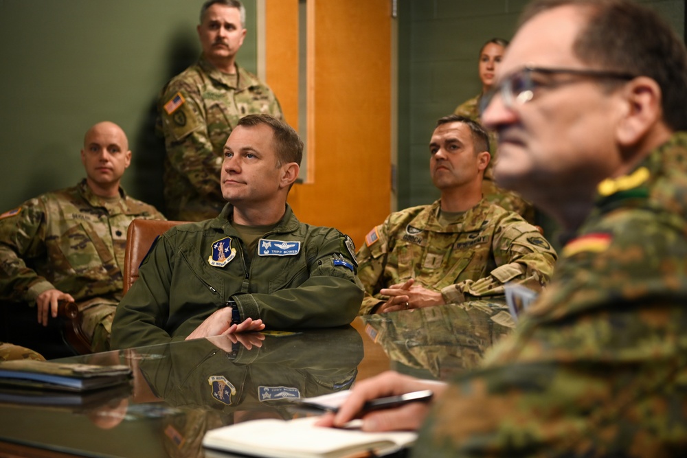 German defense attaché delegation visits South Carolina National Guard