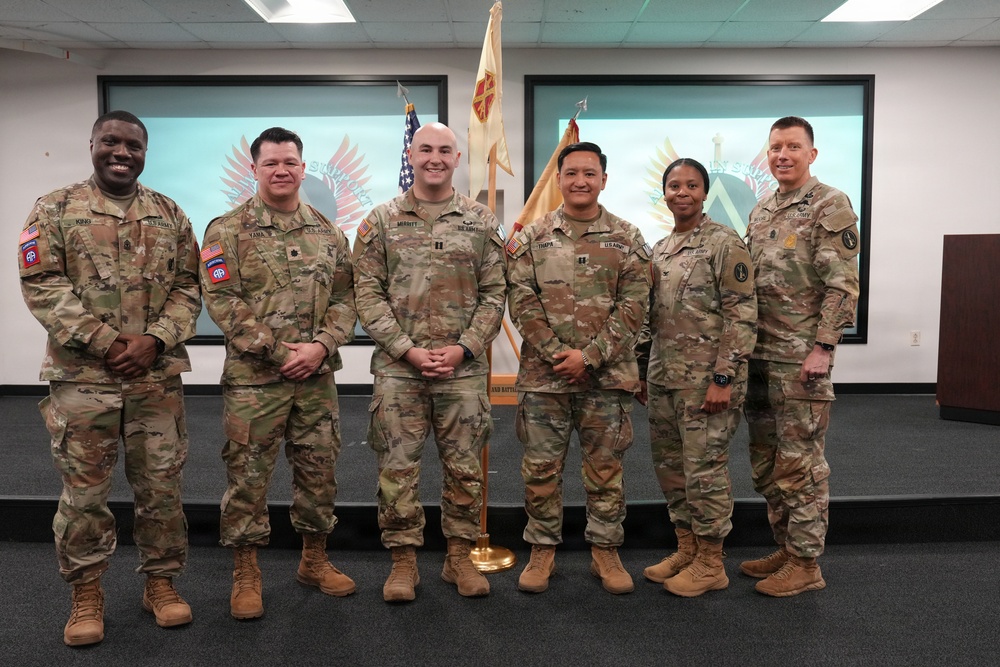 Headquarters and Headquarters Company Change of Command