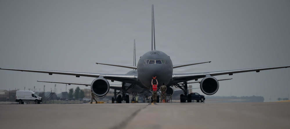 McConnell Completes Flightline Shuffle Ahead of Severe Weather