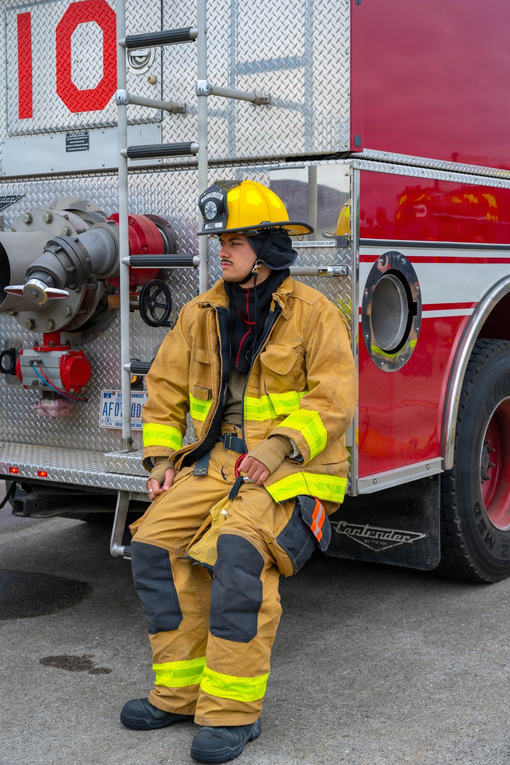 105th live-burn training