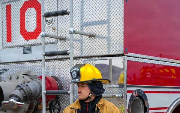 105th live-burn training